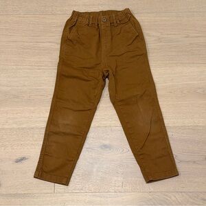 Uniqlo Brown Kids Pants Size 5-6